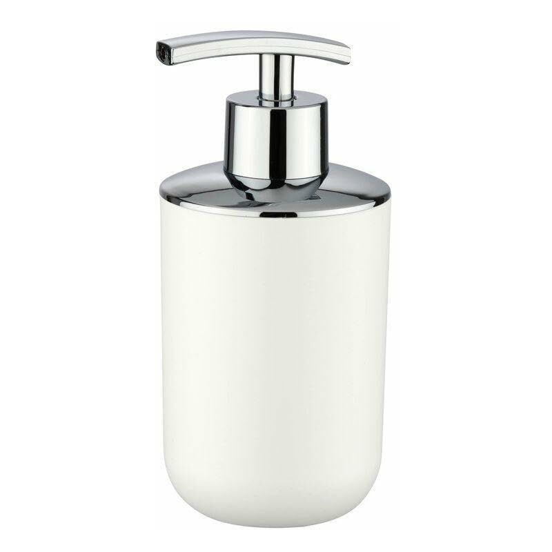foto del prodotto wenko - dispenser sapone brasil bianco - infrangibile capacità 0.32 l, tpe, 7.3 x 16.5 x 9 cm, bianco