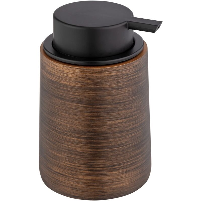 foto del prodotto wenko dispenser sapone palena a pompa ricaricabile in plastica poliresina di alta qualit con testa pompa larga per max. 250 ml sapone liquido o