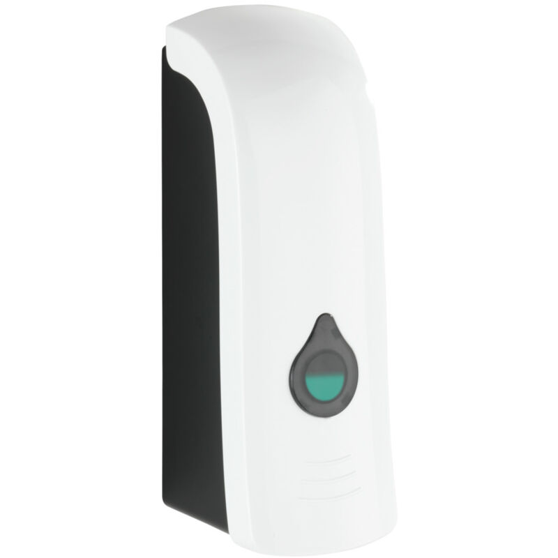 foto del prodotto wenko distributore di sapone liquido da parete ranera s, distributore di gel igienizzante da parete, senza foratura, capacit 280 ml, plastica,