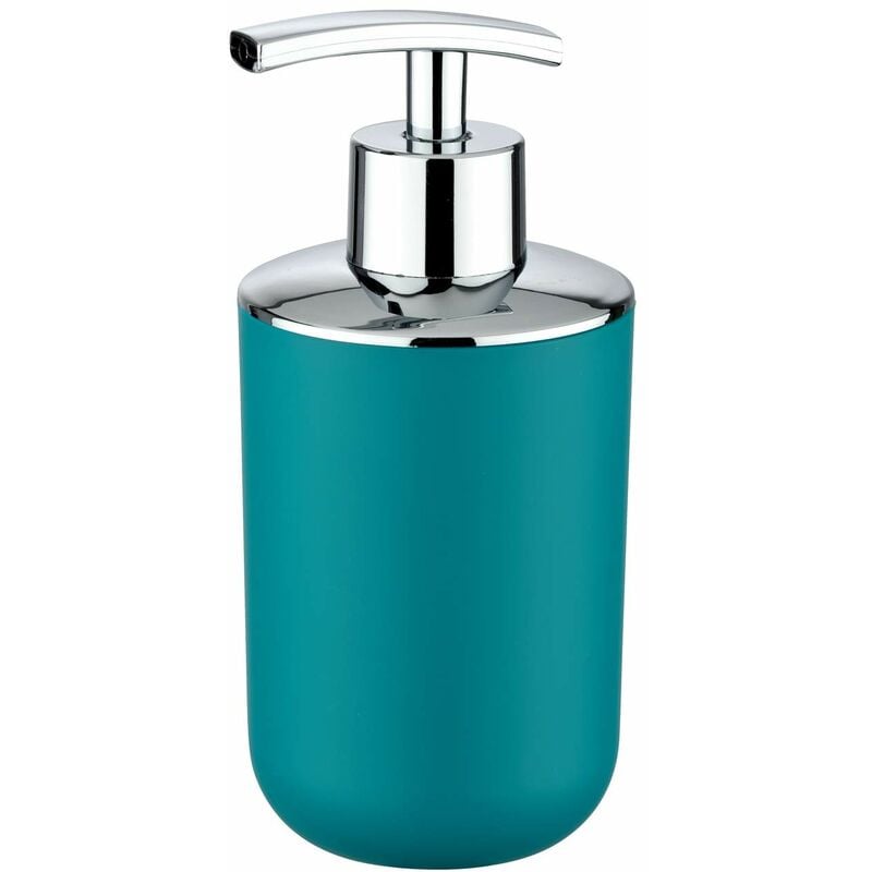 foto del prodotto wenko distributore di sapone liquido, portasapone liquido, brasil, capacit 320 ml, pet infrangibile, 7.3x16.5x9 cm, turchese