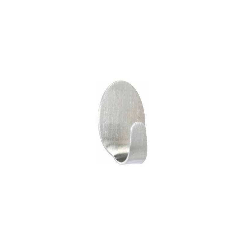 foto del prodotto wenko ganci da parete porta asciugamani, set di 4 ganci da parete porta cappotti, fissaggio senza foratura, adesivo potente, design ovale, acciaio