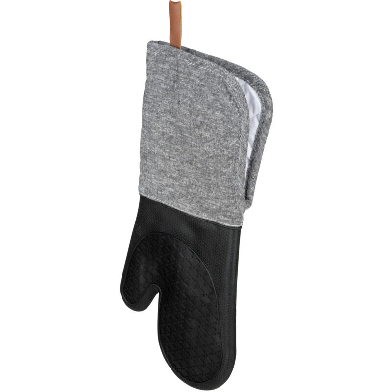 foto del prodotto wenko guanti da cucina per griglia ada, set di 2 con superficie delle palme in silicone, protezione affidabile grazie alle maniche extra lunghe,