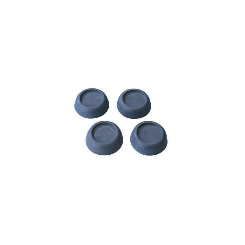 foto del prodotto wenko pattini antivibranti per lavatrice, ammortizzatori per lavatrice, set di 4, termoplastico, 4,5 cm, grigio