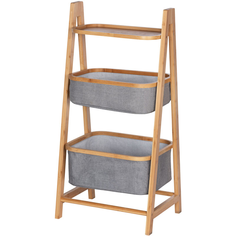 foto del prodotto wenko scaffale 2 cestini bahari, bamb 