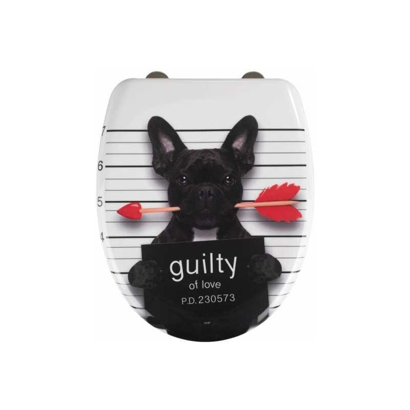 foto del prodotto wenko sedile wc guilty dog