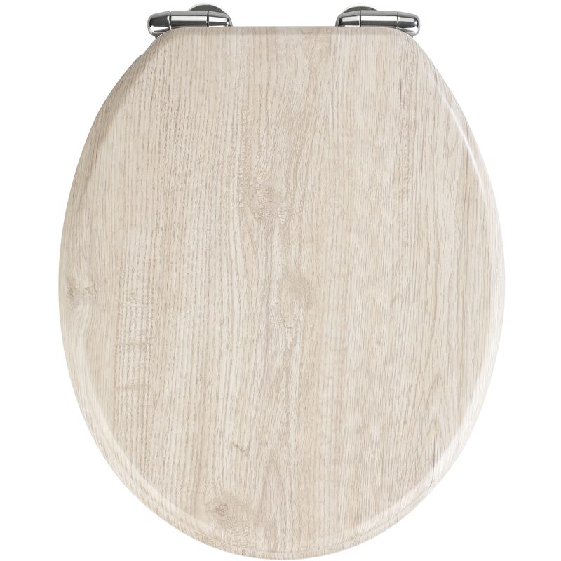 foto del prodotto wenko seduta wc quercia grigio