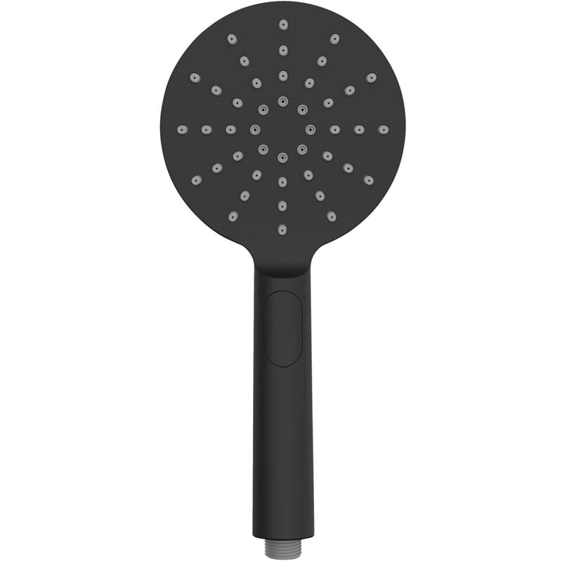 foto del prodotto wenko soffione doccia, 3 getti, design nero