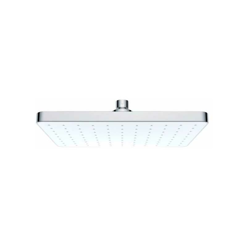 foto del prodotto wenko soffione doccia effetto pioggia automatic cleaning anticalcare, doccetta italiana con ugelli autopulenti, attacco universale 1 2 , design