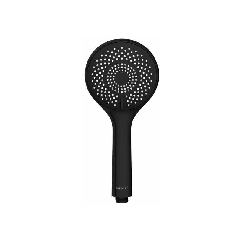 foto del prodotto wenko soffione doccia watersaving, soffione con 3 getti, fino al 40 di risparmio idrico senza compromettere la pressione dell acqua, attacco