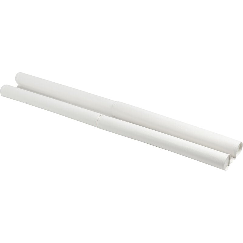 foto del prodotto wenko sottoporta anti freddo doppio per porte esterne e interne, guarnizione pieghevole per porte di dimensioni standard, plastico, 80x3,8x13 cm,