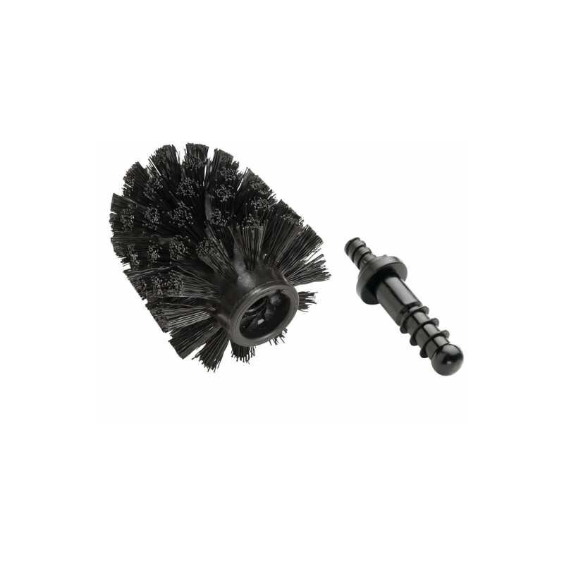 foto del prodotto wenko spazzola di ricambio nera 8,5 cm