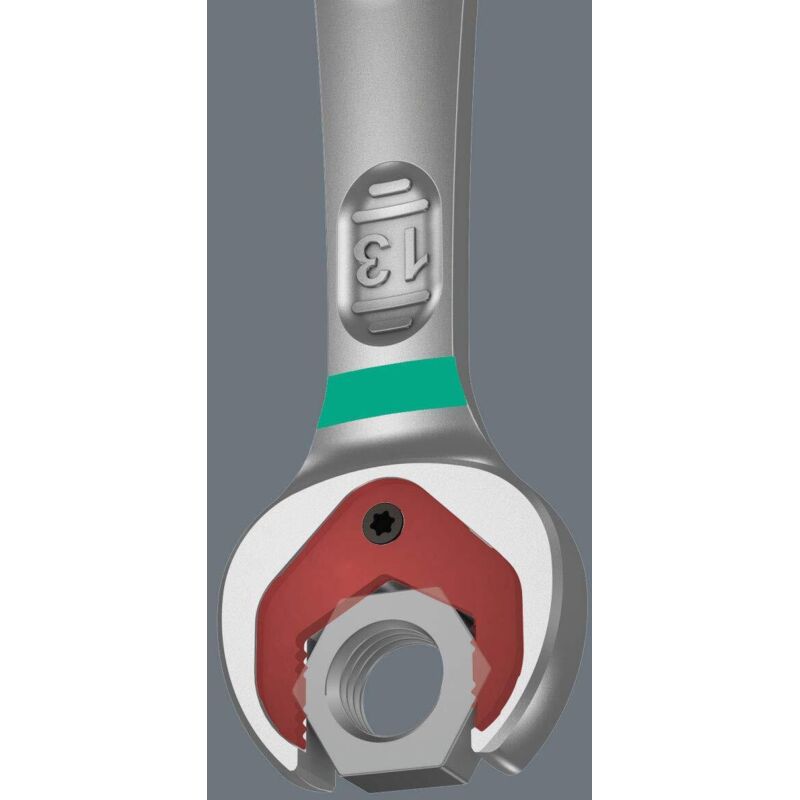 foto del prodotto wera 05003765001 6002 chiave joker a forchetta doppia, 17 19 x 235 mm