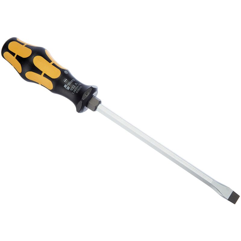 foto del prodotto wera 05018270001 kraftform 932 cacciavite con punta a scalpello scanalata, 10 x 175 mm