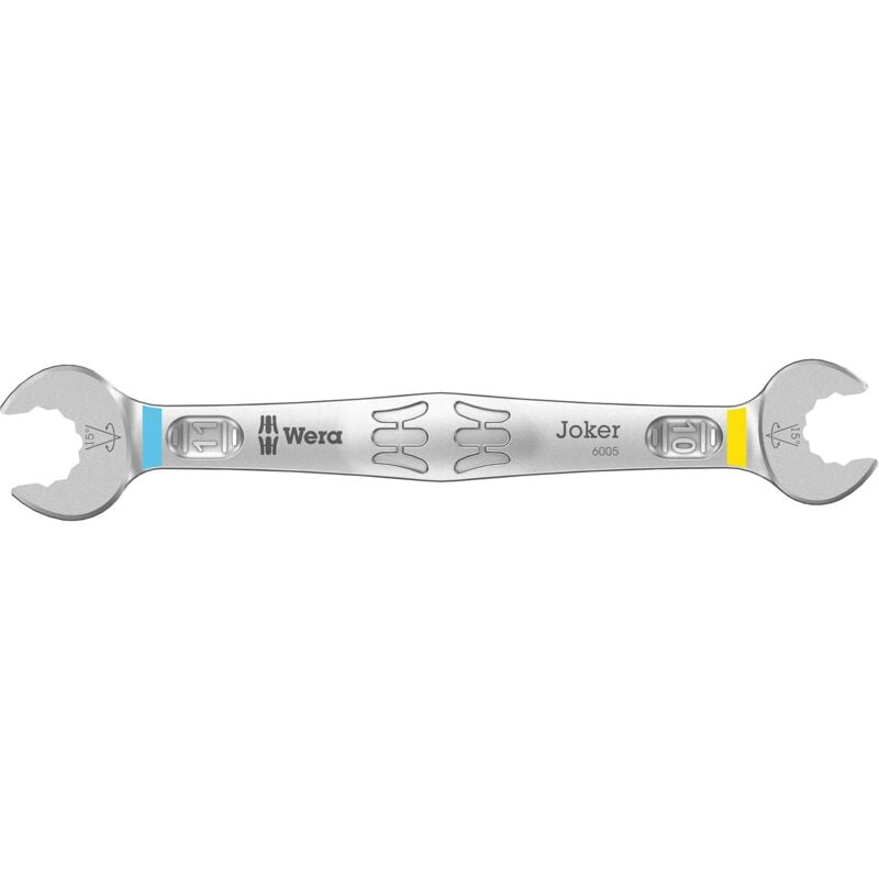 foto del prodotto wera 05020312001 chiave a doppia forchetta, 6005 chiave joker a forchetta doppia, 10 x 11 x 137.3 mm