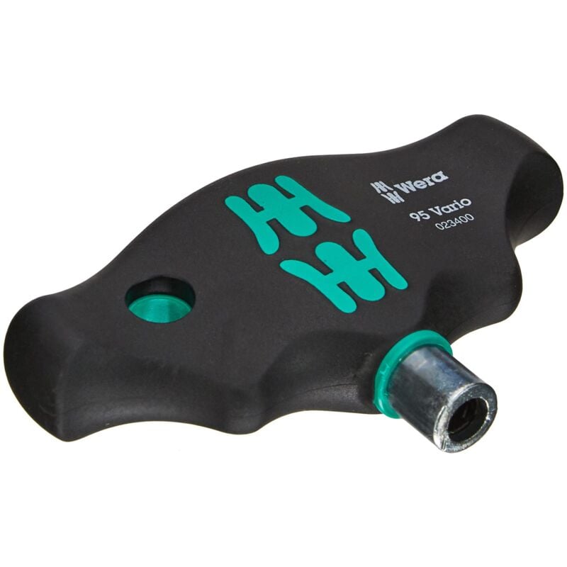 foto del prodotto wera 05023400001 95 vario porta inserti a t per lame vario, 6.0 x 60 mm