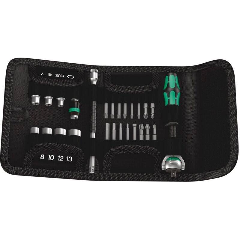 foto del prodotto wera 05051045001 kk zyklop set cricchetto e bussole