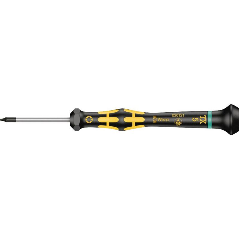 foto del prodotto wera 1567 esd cacciavite torx dimensione cacciavite t 5 lunghezza della lama 40 mm 1 pz.
