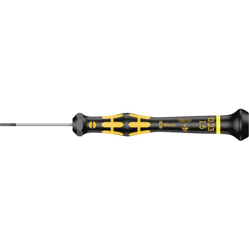 foto del prodotto wera 1578 a esd cacciavite a taglio larghezza della lama 1.5 mm lunghezza della lama 40 mm