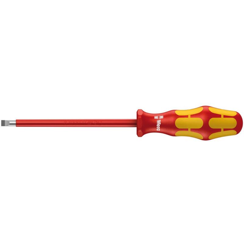foto del prodotto wera 160 i vde cacciavite a taglio larghezza della lama 6.5 mm lunghezza della lama 150 mm din en 60900