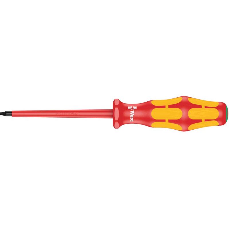 foto del prodotto wera 167 i vde cacciavite torx dimensione cacciavite t 7 lunghezza della lama 80 mm din en 60900 1 pz.