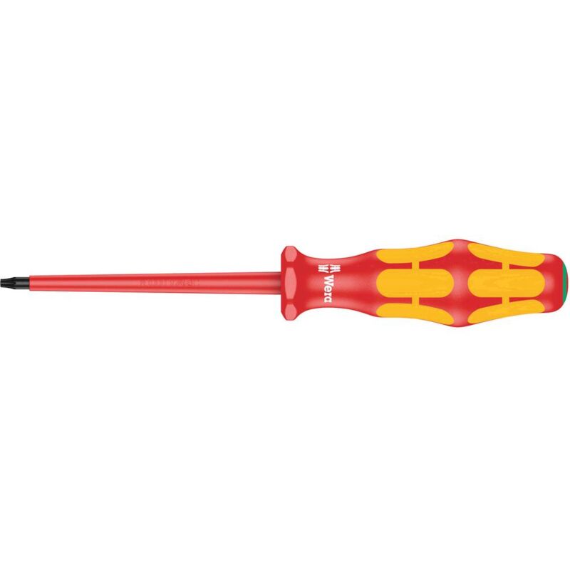foto del prodotto wera 167 i vde cacciavite torx dimensione cacciavite t 8 lunghezza della lama 80 mm din en 60900 1 pz.