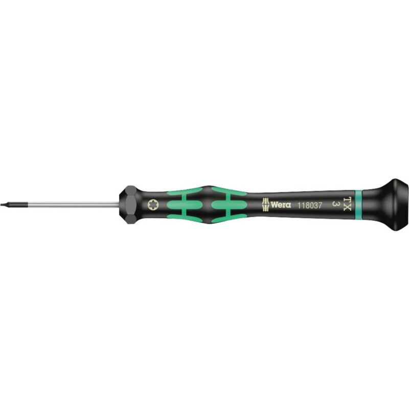 foto del prodotto wera 2067 elettronica e meccanica di precisione cacciavite torx dimensione cacciavite t 3 lunghezza della lama 40 mm