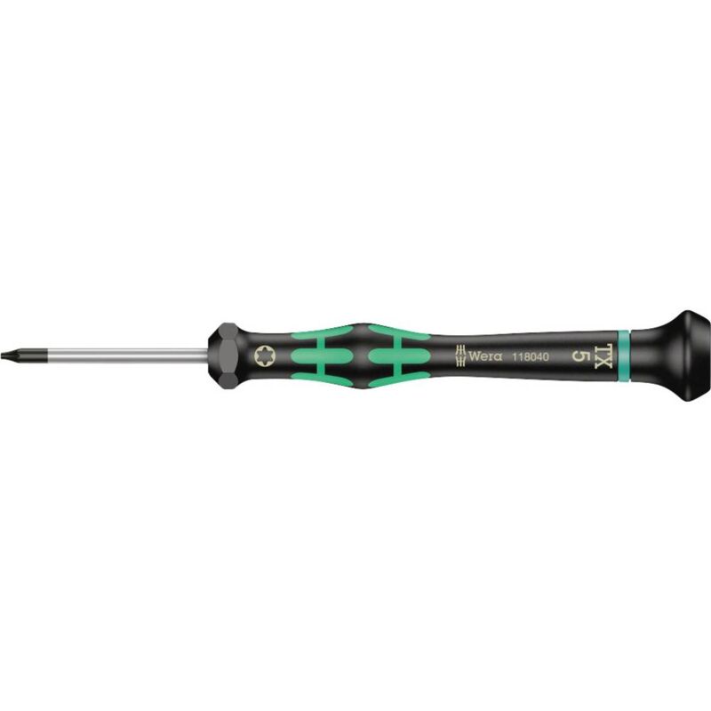 foto del prodotto wera 2067 elettronica e meccanica di precisione cacciavite torx dimensione cacciavite t 5 lunghezza della lama 40 mm