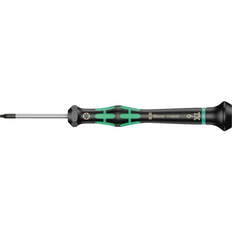 foto del prodotto wera 2067 elettronica e meccanica di precisione cacciavite torx dimensione cacciavite t 6 lunghezza della lama 40 mm