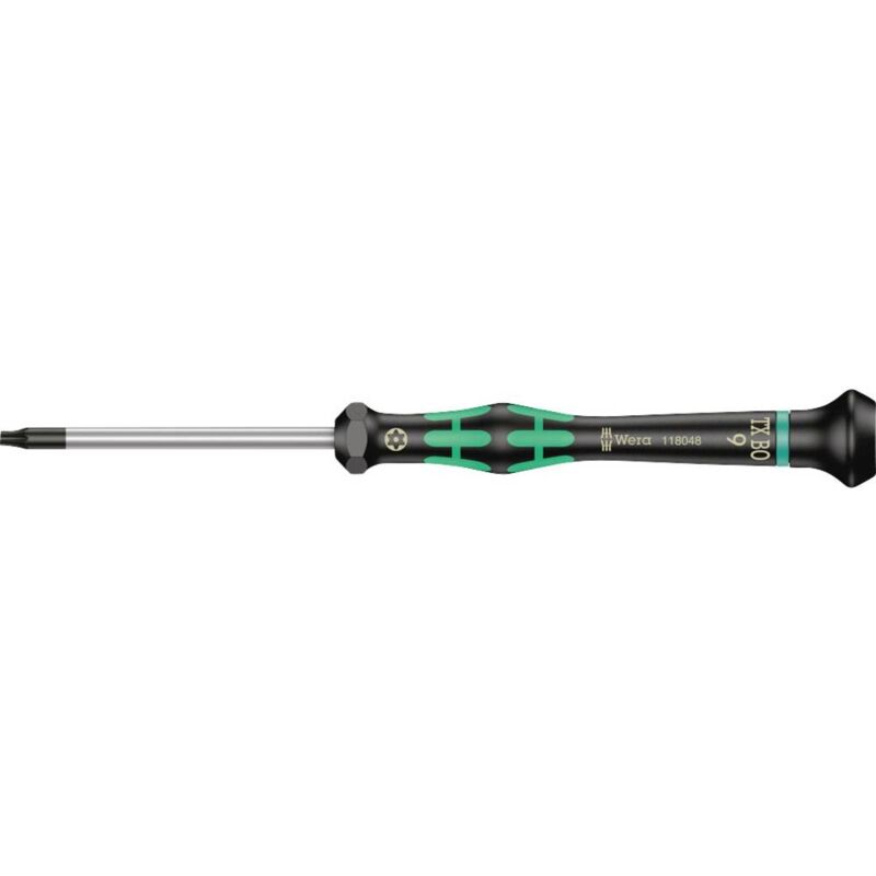 foto del prodotto wera 2067 elettronica e meccanica di precisione cacciavite torx dimensione cacciavite tr 9 lunghezza della lama 60 m