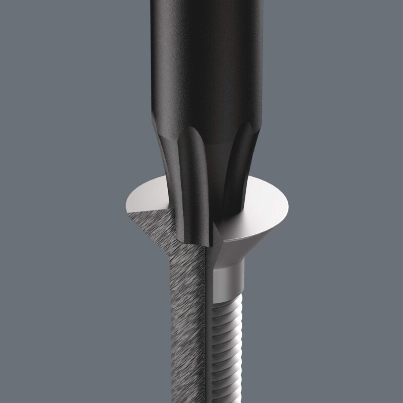 foto del prodotto wera 2067 giravite torx hf con ritegno vite per l elettronica, tx 5 x 40 mm