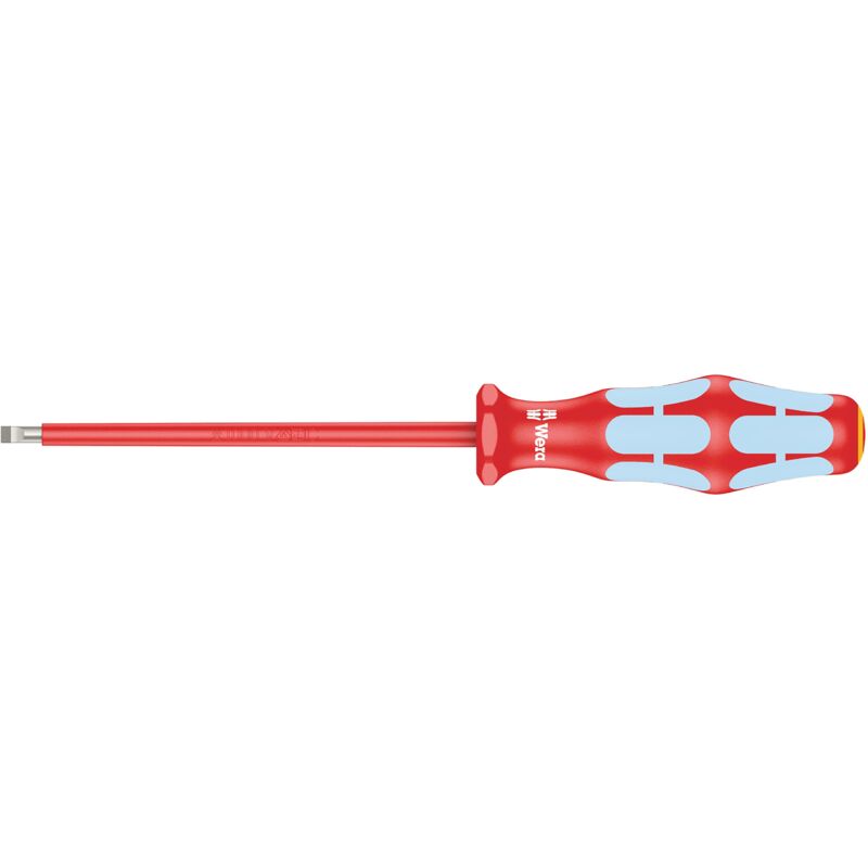 foto del prodotto wera 3160 i vde giravite a taglio, in acciaio inox, 0.6 x 3.5 x 100 mm