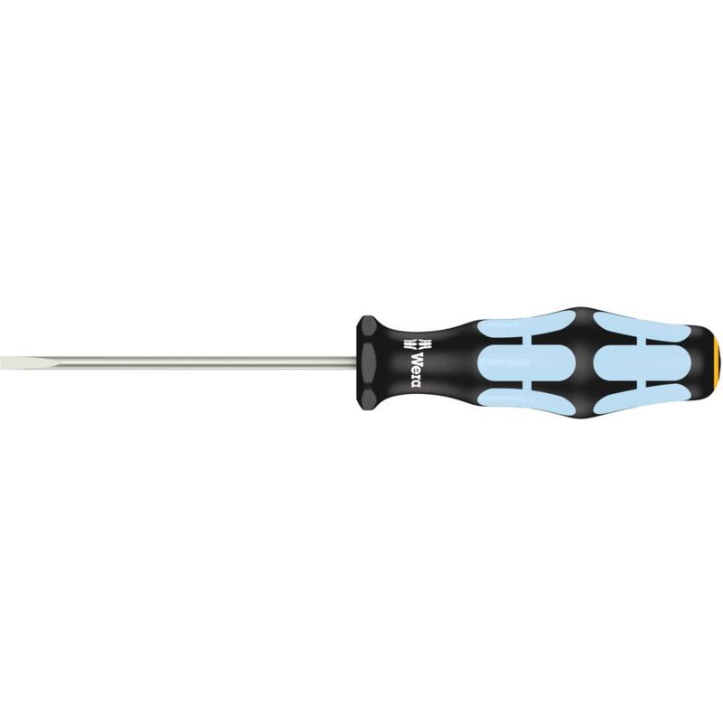 foto del prodotto wera 3335 officina e meccanica cacciavite a taglio larghezza della lama 3 mm lunghezza della lama 80 mm