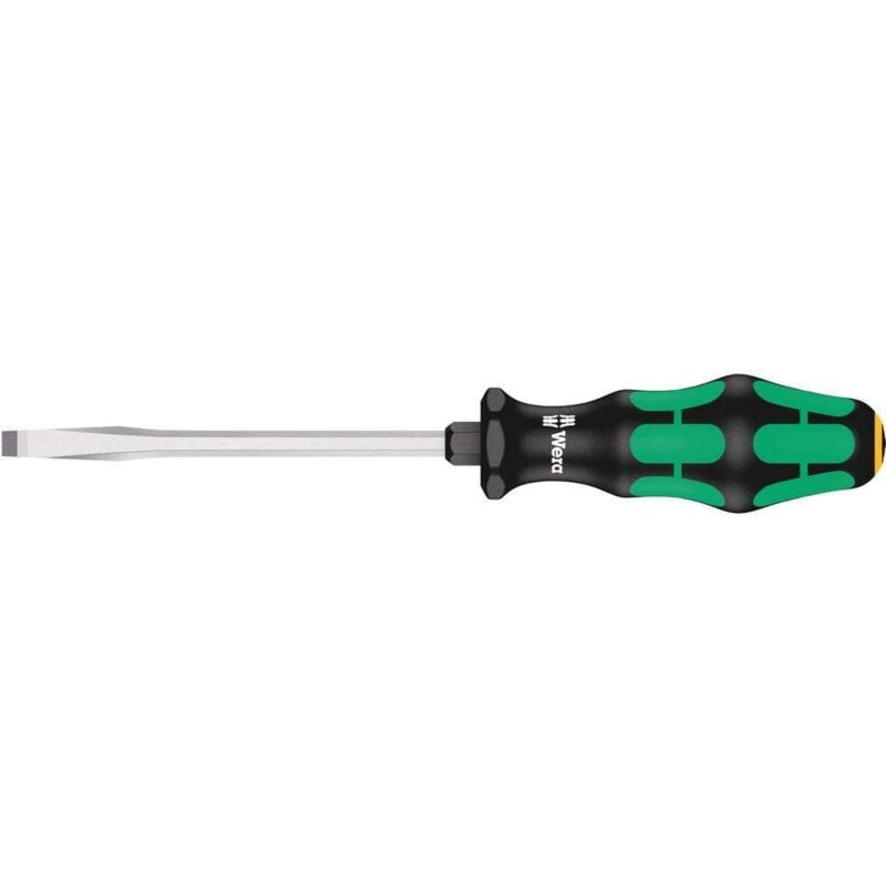 foto del prodotto wera 334 sk officina e meccanica cacciavite a taglio larghezza della lama 7 mm lunghezza della lama 125 mm