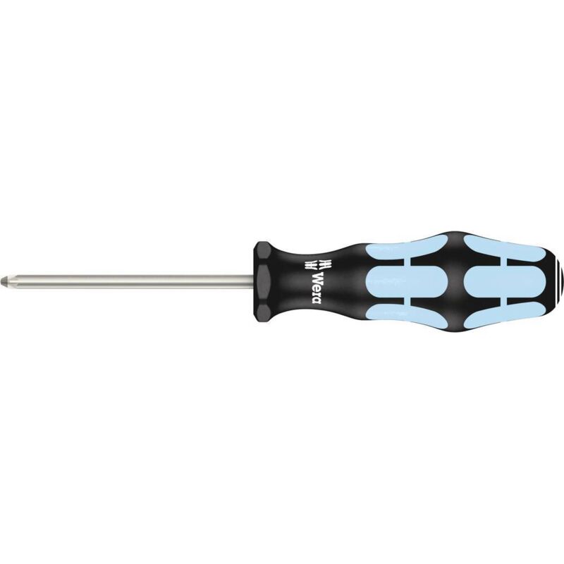 foto del prodotto wera 3355 05032031001 officina e meccanica cacciavite a croce pz 1 lunghezza della lama 80 mm din iso 8764 pz