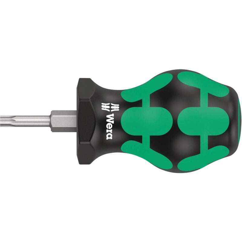 foto del prodotto wera 367 torx stubby cacciavite torx dimensione cacciavite t 15 lunghezza della lama 25 mm 1 pz.