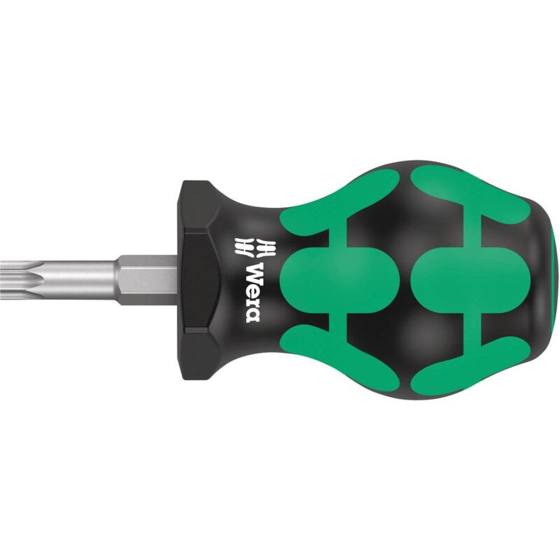 foto del prodotto wera 367 torx stubby cacciavite torx dimensione cacciavite t 30 lunghezza della lama 25 mm 1 pz.