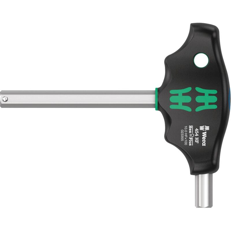 foto del prodotto wera 454 hf cacciavite a esagono interno dimensione chiave metrica 10 mm lunghezza della lama 100 mm