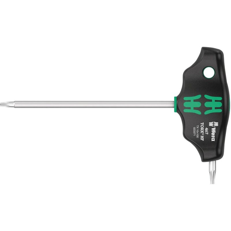 foto del prodotto wera 467 torx hf cacciavite torx dimensione cacciavite t 10 lunghezza della lama 100 mm 1 pz.