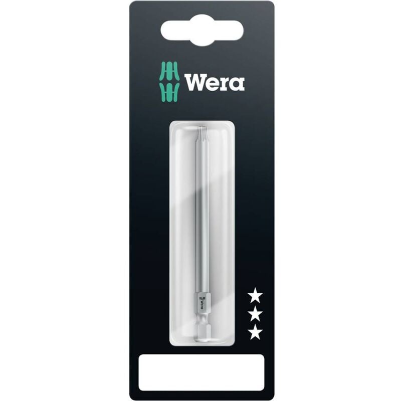foto del prodotto wera 867 4 z 89mm sb sis 05073528001 inserto torx t 20 acciaio per utensili legato, duro f 6.3 1 pz.
