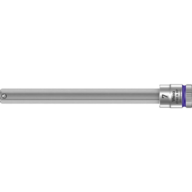 foto del prodotto wera 8740 a 05003342001 brugola interna inserto giravite a bussola 7 mm 1 4 6.3 mm 