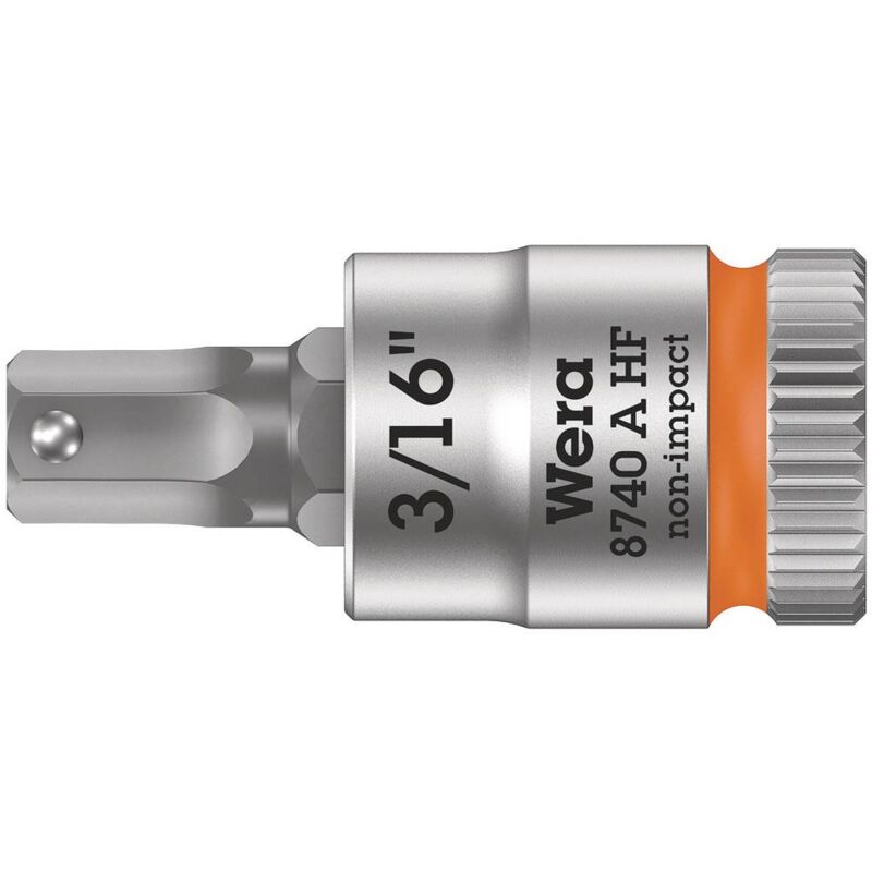 foto del prodotto wera 8740 a 05003386001 brugola interna inserto a bussola 3 16 1 4 6.3 mm 