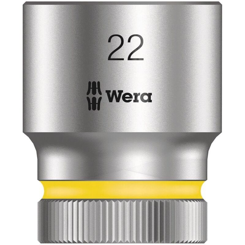 foto del prodotto wera, 8790 hmc bussola per cricchetto zyklop con attacco da 1 2, 22.0 mm