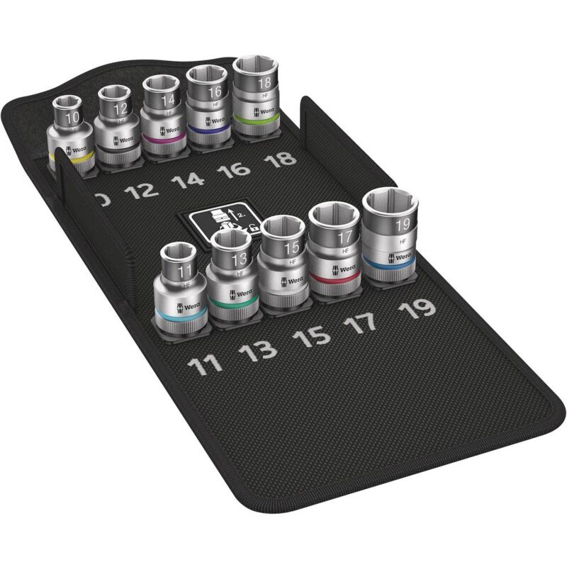 foto del prodotto wera 8790 hmc hf kit inserti a bussola 1 2 12.5 mm 10 parti 05004203001