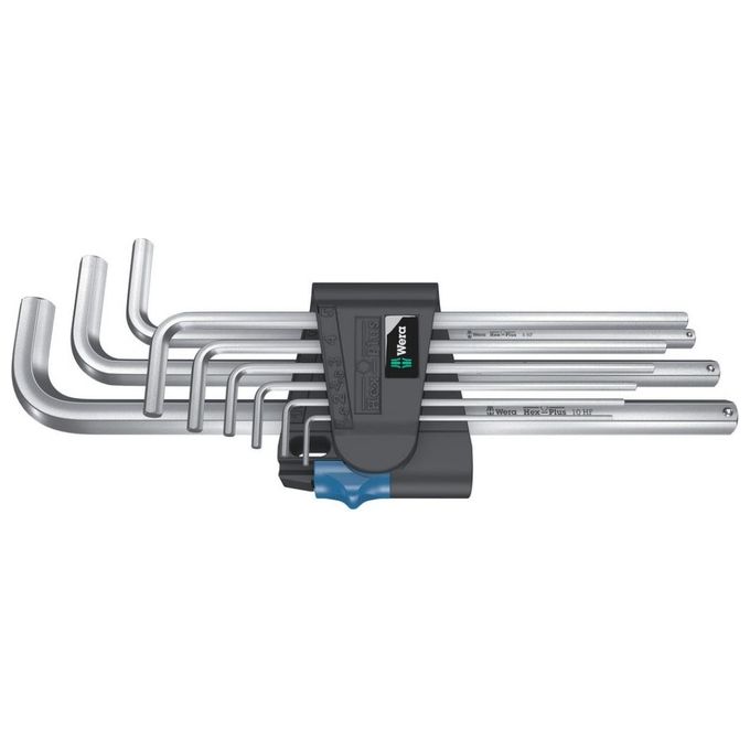 foto del prodotto wera 950l 9 christmas hex plus hf 1 angle wrench set