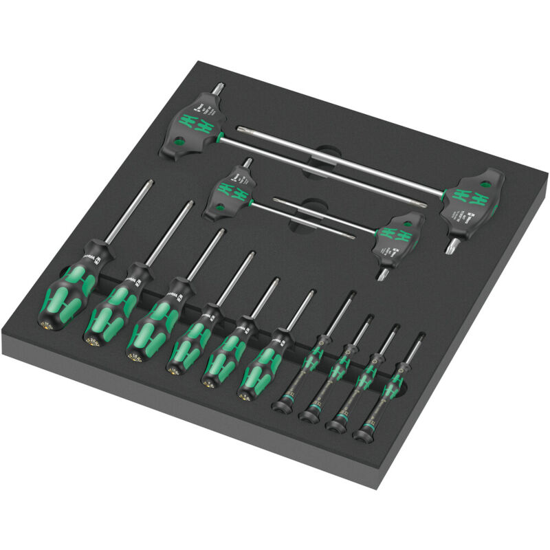 foto del prodotto wera 9712 set di cacciaviti torx hf con inserto in schiuma 1