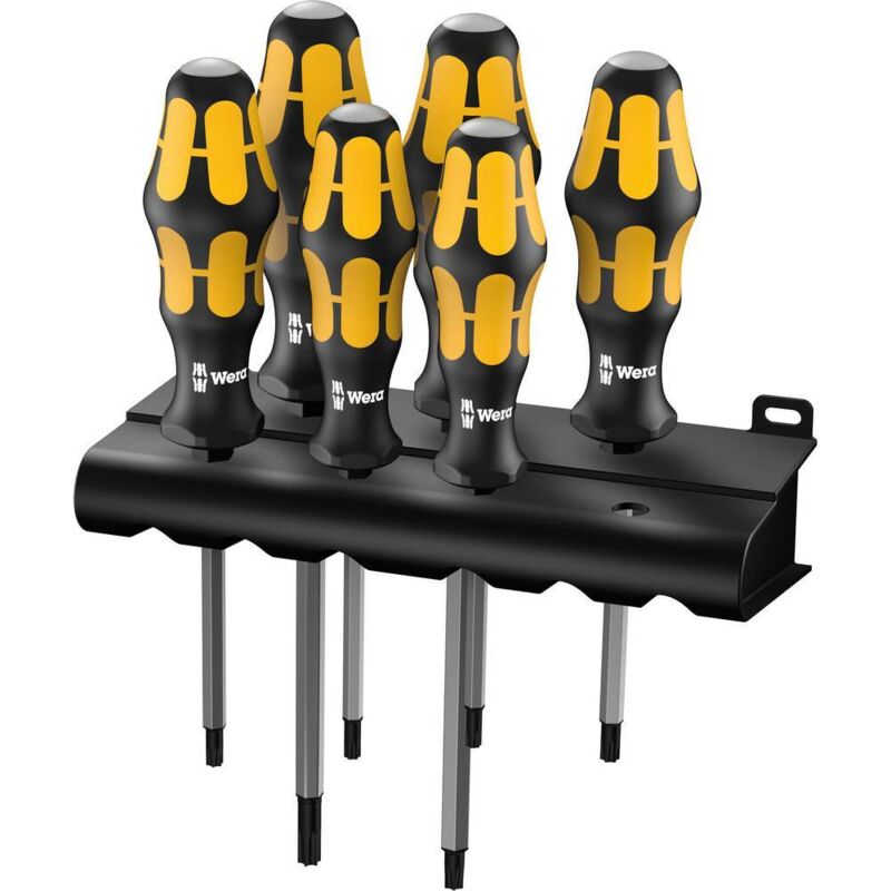 foto del prodotto wera 977 6 torx officina e meccanica kit cacciaviti 6 parti torx interno