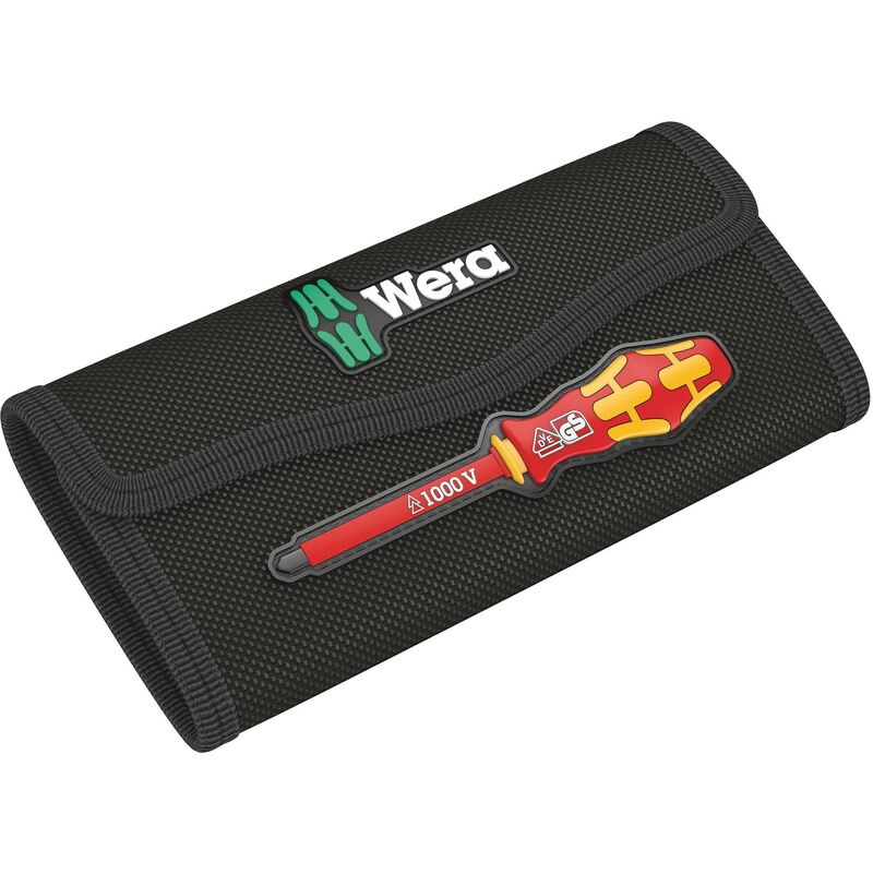 foto del prodotto wera astuccio pieghevole per kit kraftform kompakt vde fino a 18 pezzi, senza contenuto, 180 x 110 mm