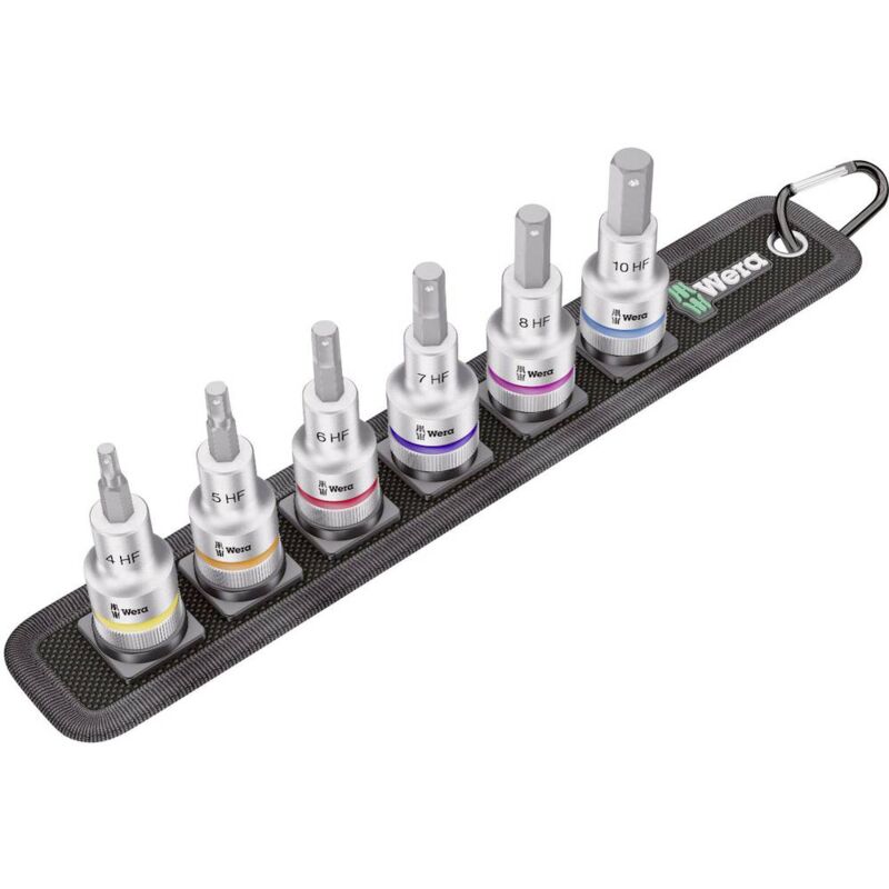 foto del prodotto wera belt c 2 zyklop kit inserti giravite a bussola 1 2 12.5 mm 7 parti 05003996001