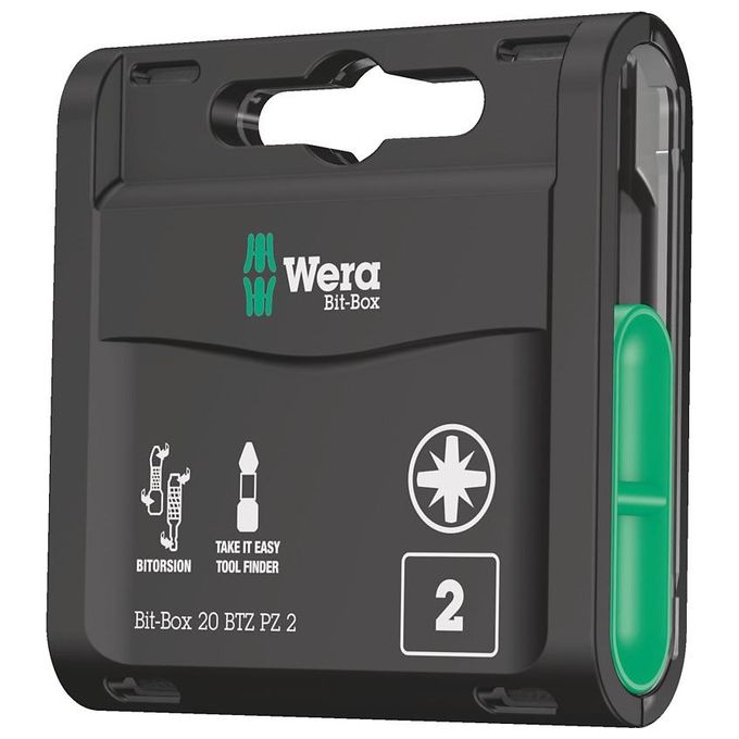 foto del prodotto wera bit-box 20 btz pz punta per cacciavite 20 pz