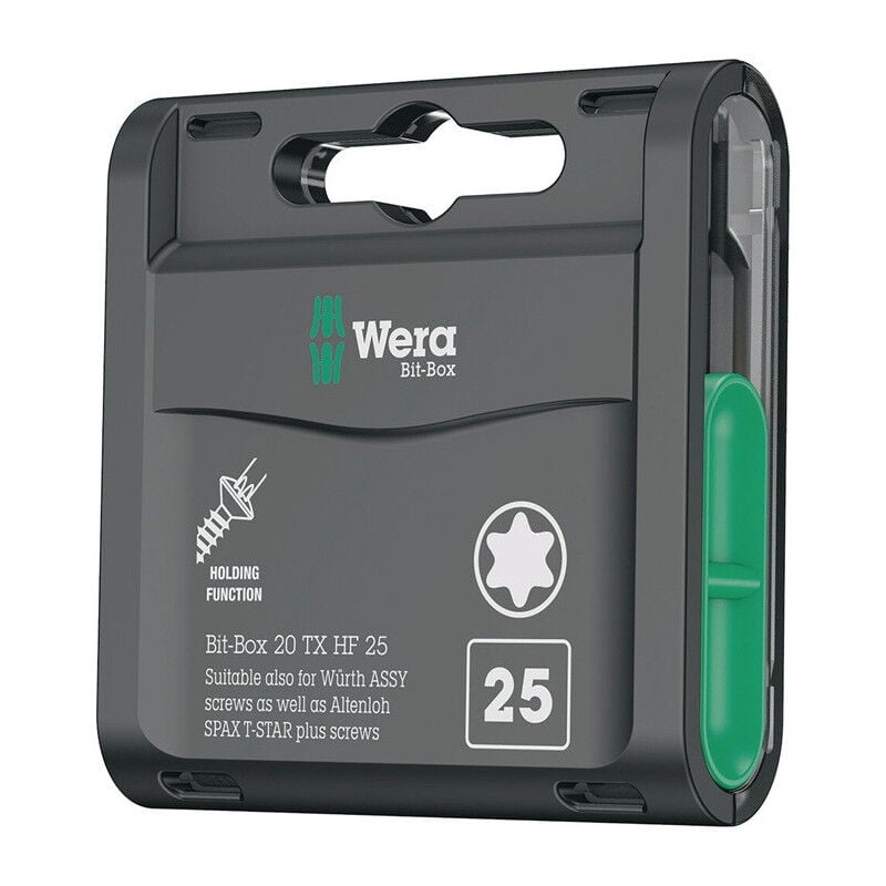 foto del prodotto wera bit box 20 tx hf t 20 l.25mm